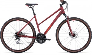 ΠΟΔΗΛΑΤΟ CUBE NATURE TRAPEZE DARKRED N RED 2022 DRIMALASBIKES